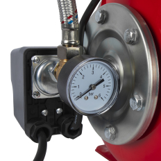 Насосная станция QUATTRO ELEMENTI Automatico 1001 Inox 50 L (1000 Вт, 3600 л/ч, для чистой (910-225)(1000 Вт, 3600 л/ч, для чистой, 40 м, 14,2 кг)