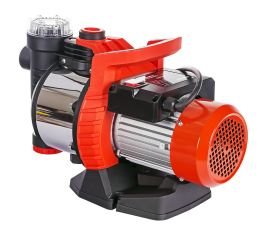 Насос садовый QUATTRO ELEMENTI Giardino 1101 FL  (1100 Вт, 4200 л/ч, для чистой, 45 м, 9,2 кг)(1100 Вт, 4200 л/ч, для чистой, 45 м, 9,2 кг)