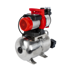 Насосная станция QUATTRO ELEMENTI Automatico 1301 FL Inox (1300 Вт, 4600 л/ч, для чистой,  (910-249)(1300 Вт, 4600 л/ч, для чистой, 50 м, 16,2 кг)