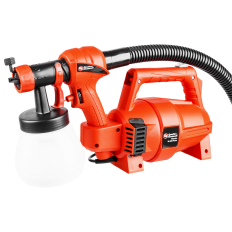 Краскопульт электрический QUATTRO ELEMENTI Maestro W-600 Flexio (600 Вт, 0.5-0.9 л/мин, со (247-194)(600 Вт, 0.5-0.9 л/мин, сопло 2,0 мм) с выносным компрессором