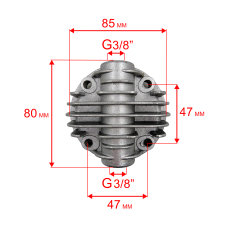 Головка цилиндра QUATTRO ELEMENTI KM8-140 (248-450-003)