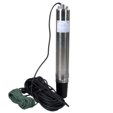 Насос глубинный QUATTRO ELEMENTI Deep  800 (800 Вт, 4700 л/ч, для чистой, 40 м, 10.3 кг, нерж.корпус, провод 20м)(800 Вт, 4700 л/ч, для чистой, 40 м, 10.3 кг, нерж.корпус, провод 20м)