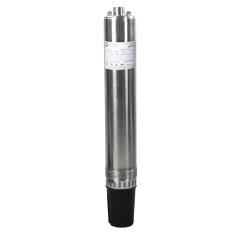Насос глубинный QUATTRO ELEMENTI Deep 1000 (1000 Вт, 5200 л/ч, для чистой, 60 м, 10.8 кг, нерж.корп(1000 Вт, 5200 л/ч, для чистой, 60 м, 10.8 кг, нерж.корпус, пров. 20м)