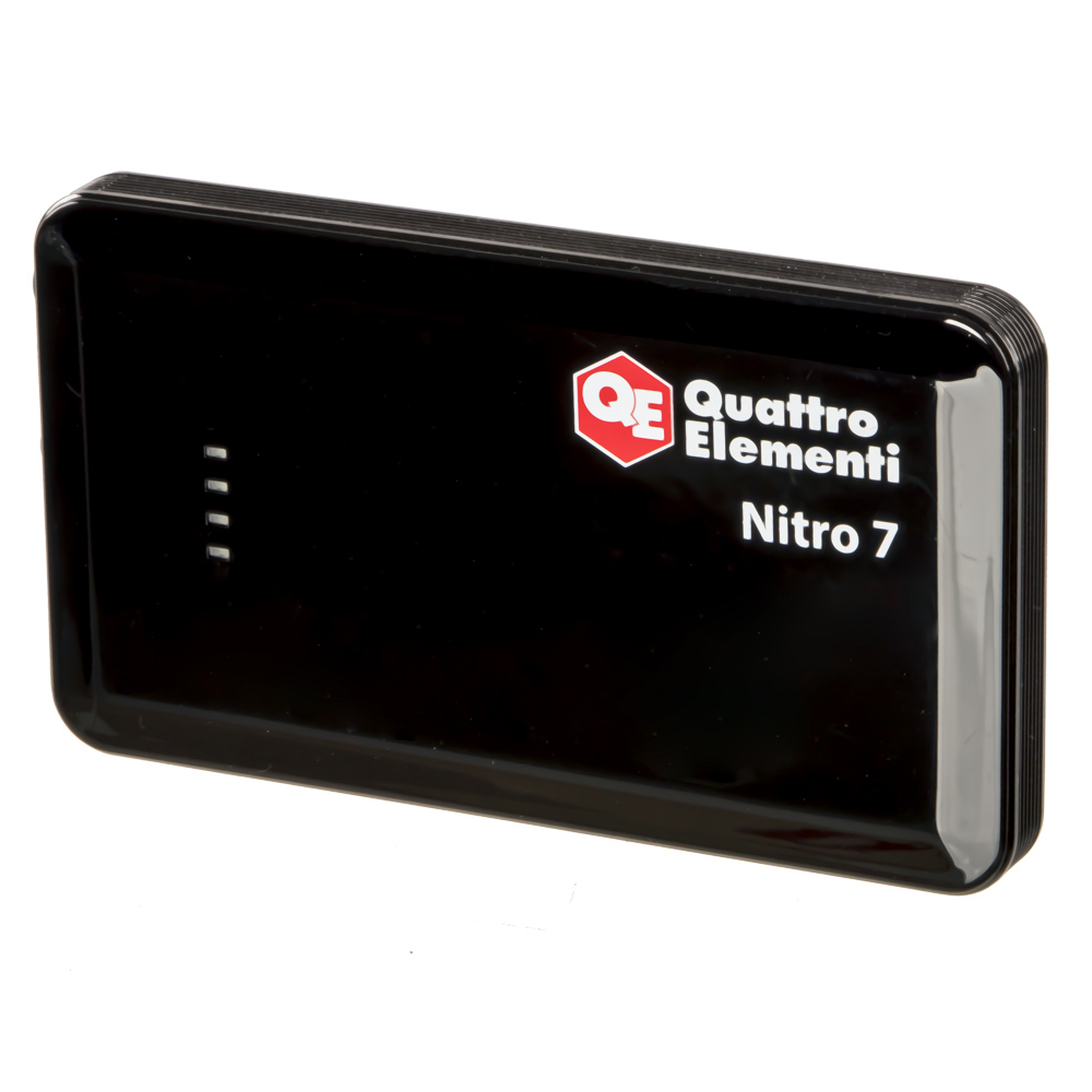 Пусковое устройство QUATTRO ELEMENTI Nitro  7  (12В, 7500 мАч, 400А,  USB, LCD -  фонарь) (790-304) (12В, 7500 мАч, 400А,  USB, LCD -  фонарь)