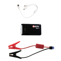 Пусковое устройство QUATTRO ELEMENTI Nitro  7  (12В, 7500 мАч, 400А,  USB, LCD -  фонарь) (790-304) (12В, 7500 мАч, 400А,  USB, LCD -  фонарь)