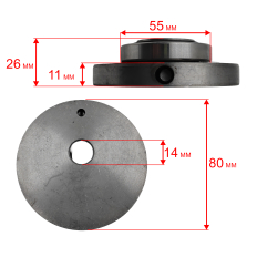Коленвал QUATTRO ELEMENTI PACIFIC-50 c 0720TA29447 (919-761-103)