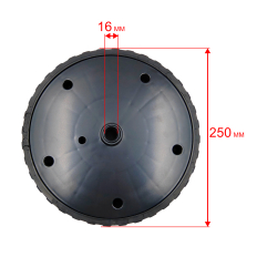 Колесо тепловой пушки QUATTRO ELEMENTI QE75/110D-QE52/62/82DN (906-999-069)