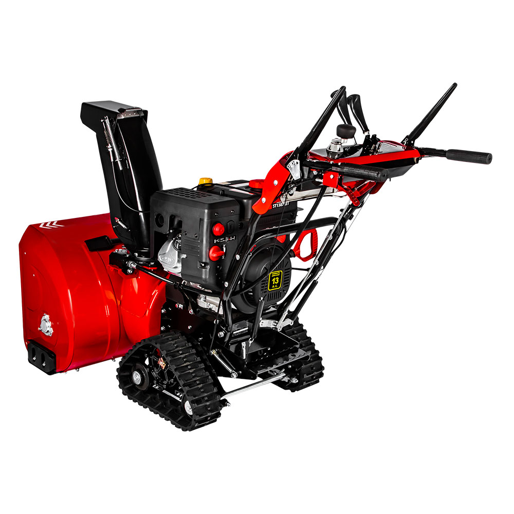 Снегоуборщик бензиновый DDE ST1387LET (SnowEngine 13 л.с., ширина 87 см, скор. +6/-2, гус. треуг., упр-ние на панели, эл. старт, фара)(SnowEngine 13 л.с., ширина 87 см, скор. +6/-2, гус. треуг., упр-ние на панели, эл. старт, фара)