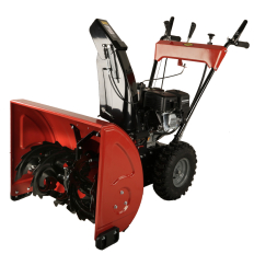 Снегоуборщик бензиновый DDE ST6561L (двиг Loncin 6,5 л.с. захват 24'' 5 вперёд 14" колёса, управлен14" колёса, управление выбросом на панели)