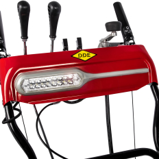 Снегоуборщик бензиновый DDE ST9070LE (9,0 л.с., ширина 71 см, скор. +6/-2, кол. 14", эл. старт, фара, упр-ние на панели)(9,0 л.с., ширина 71 см, скор. +6/-2, кол. 14", эл. старт, фара, упр-ние на панели)