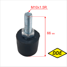 Упор DDE резиновый G550-750