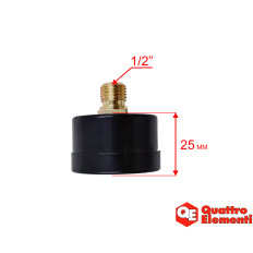Манометр QUATTRO ELEMENTI A600/800/1000/1300 (770-629-054)
