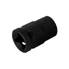 Головка торцевая ударная КОБАЛЬТ 1/2", 14 мм, Cr-Mo (1 шт.) подвес (642-135)(1 шт.) подвес