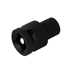Головка торцевая ударная КОБАЛЬТ 1/2", 10 мм, Cr-Mo (1 шт.) подвес (642-098)(1 шт.) подвес