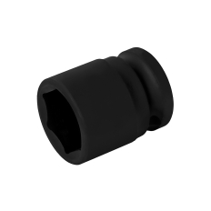 Головка торцевая ударная КОБАЛЬТ 1/2", 22 мм, Cr-Mo (1 шт.) подвес (642-180)(1 шт.) подвес