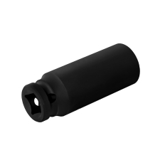 Головка торцевая глубокая ударная КОБАЛЬТ 1/2", 21 мм, Cr-Mo (1 шт.) подвес (642-326)(1 шт.) подвес