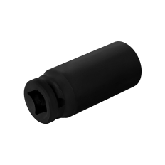 Головка торцевая глубокая ударная КОБАЛЬТ 1/2", 24 мм, Cr-Mo (1 шт.) подвес (642-340)(1 шт.) подвес