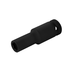 Головка торцевая глубокая ударная КОБАЛЬТ 1/2", 11 мм, Cr-Mo (1 шт.) подвес (642-258)(1 шт.) подвес