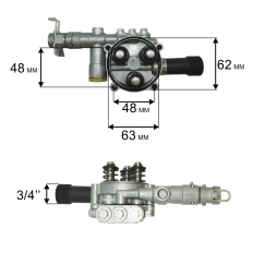 Насос QUATTRO ELEMENTI PALERMO 120 (793-312-P13)