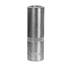 Головка торцевая глубокая КОБАЛЬТ 1/2", 17 мм, Cr-V (1 шт.) подвес (644-085)(1 шт.) подвес