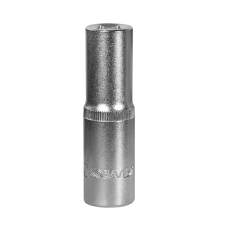 Головка торцевая глубокая КОБАЛЬТ 1/2", 13 мм, Cr-V (1 шт.) подвес (644-047)(1 шт.) подвес