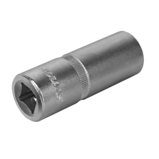 Головка торцевая глубокая КОБАЛЬТ 1/2", 21 мм, Cr-V (1 шт.) подвес (644-115)(1 шт.) подвес