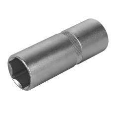 Головка торцевая глубокая КОБАЛЬТ 1/2", 21 мм, Cr-V (1 шт.) подвес (644-115)(1 шт.) подвес