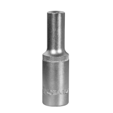 Головка торцевая глубокая КОБАЛЬТ 1/2", 8 мм, Cr-V (1 шт.) подвес (643-996)(1 шт.) подвес