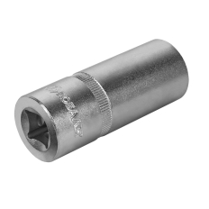 Головка торцевая глубокая КОБАЛЬТ 1/2", 22 мм, Cr-V (1 шт.) подвес (644-122)(1 шт.) подвес