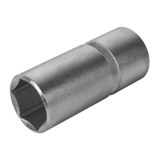 Головка торцевая глубокая КОБАЛЬТ 1/2", 24 мм, Cr-V (1 шт.) подвес (644-139)(1 шт.) подвес