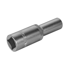 Головка торцевая глубокая КОБАЛЬТ 1/2", 9 мм, Cr-V (1 шт.) подвес (644-009)(1 шт.) подвес