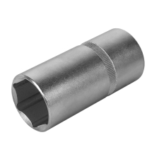 Головка торцевая глубокая КОБАЛЬТ 1/2", 27 мм, Cr-V (1 шт.) подвес (644-146)(1 шт.) подвес