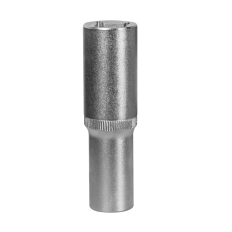 Головка торцевая глубокая КОБАЛЬТ 1/2", 12 мм, Cr-V (1 шт.) подвес (644-030)(1 шт.) подвес