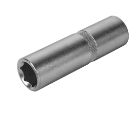 Головка торцевая глубокая КОБАЛЬТ 1/2", 14 мм, Cr-V (1 шт.) подвес (644-054)(1 шт.) подвес