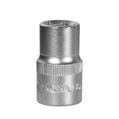 Головка торцевая КОБАЛЬТ 1/2", 13 мм, Cr-V (1 шт.) подвес (643-064)(1 шт.) подвес