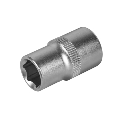 Головка торцевая КОБАЛЬТ 1/2", 13 мм, Cr-V (1 шт.) подвес (643-064)(1 шт.) подвес