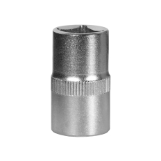 Головка торцевая КОБАЛЬТ 1/2", 15 мм, Cr-V (1 шт.) подвес (643-088)(1 шт.) подвес