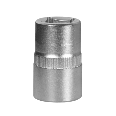 Головка торцевая КОБАЛЬТ 1/2", 17 мм, Cr-V (1 шт.) подвес (643-101)(1 шт.) подвес
