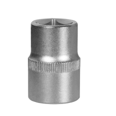 Головка торцевая КОБАЛЬТ 1/2", 19 мм, Cr-V (1 шт.) подвес (643-125)(1 шт.) подвес