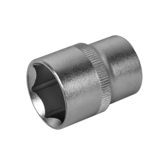 Головка торцевая КОБАЛЬТ 1/2", 22 мм, Cr-V (1 шт.) подвес (643-149)(1 шт.) подвес