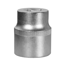 Головка торцевая КОБАЛЬТ 1/2", 27 мм, Cr-V (1 шт.) подвес (643-163)(1 шт.) подвес
