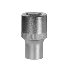 Головка торцевая КОБАЛЬТ 1/2", 10 мм, Cr-V (1 шт.) подвес (643-033)(1 шт.) подвес