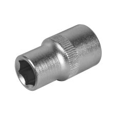 Головка торцевая КОБАЛЬТ 1/2", 12 мм, Cr-V (1 шт.) подвес (643-057)(1 шт.) подвес