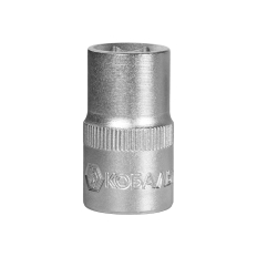 Головка торцевая КОБАЛЬТ 1/2", 14 мм, Cr-V (1 шт.) подвес (643-071)(1 шт.) подвес
