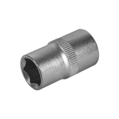 Головка торцевая КОБАЛЬТ 1/2", 14 мм, Cr-V (1 шт.) подвес (643-071)(1 шт.) подвес