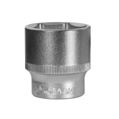 Головка торцевая КОБАЛЬТ 1/2", 32 мм, Cr-V (1 шт.) подвес (643-187)(1 шт.) подвес