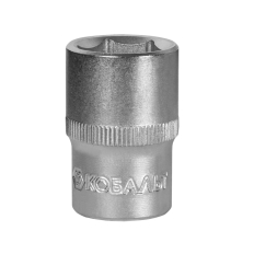 Головка торцевая КОБАЛЬТ 1/2", 18 мм, Cr-V (1 шт.) подвес (643-118)(1 шт.) подвес