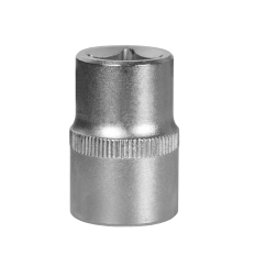 Головка торцевая КОБАЛЬТ 1/2", 18 мм, Cr-V (1 шт.) подвес (643-118)(1 шт.) подвес