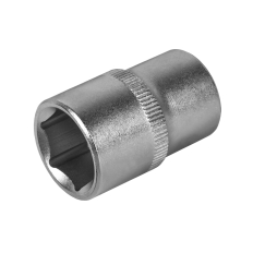 Головка торцевая КОБАЛЬТ 1/2", 18 мм, Cr-V (1 шт.) подвес (643-118)(1 шт.) подвес