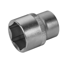 Головка торцевая КОБАЛЬТ 1/2", 24 мм, Cr-V (1 шт.) подвес (643-156)(1 шт.) подвес
